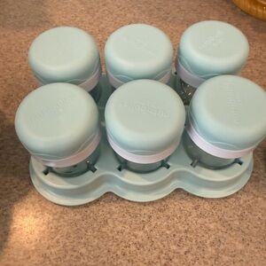 Aqua Baby Food Storage Set